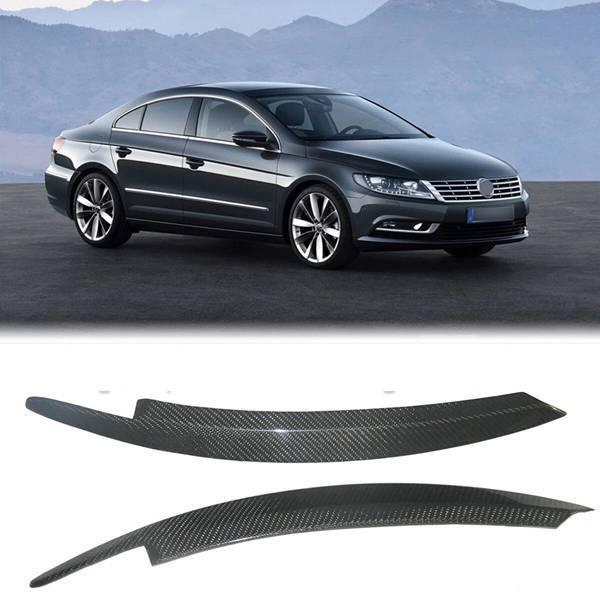 Накладки на фары из углеродного волокна для Volkswagen CC 2013-2018 (1 пара)