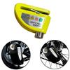 Motorcycle Waterproof Alarm Lock Bike Lock Security Anti-theft Lock Motorbike Wheel Disc Brake Lock+Bag+Reminder Rope