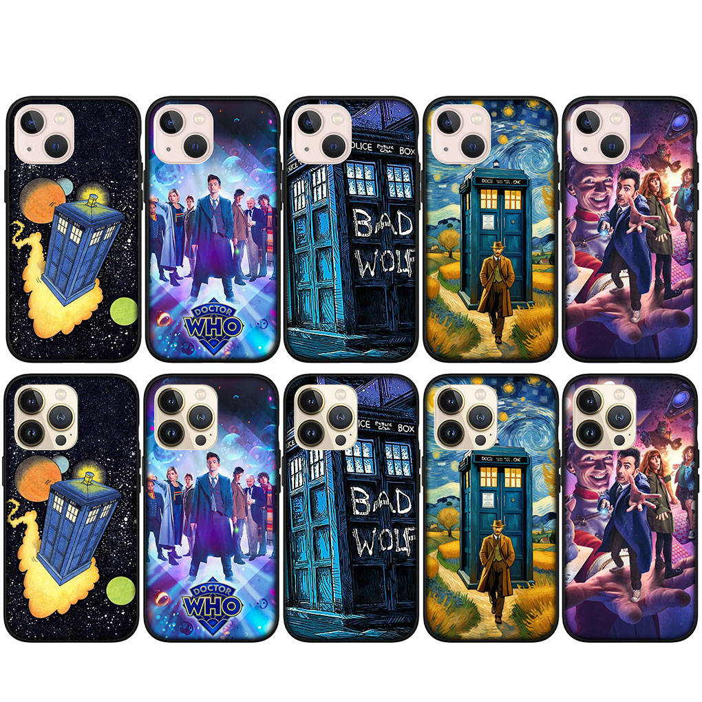 Для iPhone 16 15 X XR Samsung Galaxy S24 S23 A16 A06 14C A15 A05 Xiaomi Redmi Note 13 12 11 Pro Max 9 14 Plus Huawei OPPO Poster Doctor Who Phone Case
