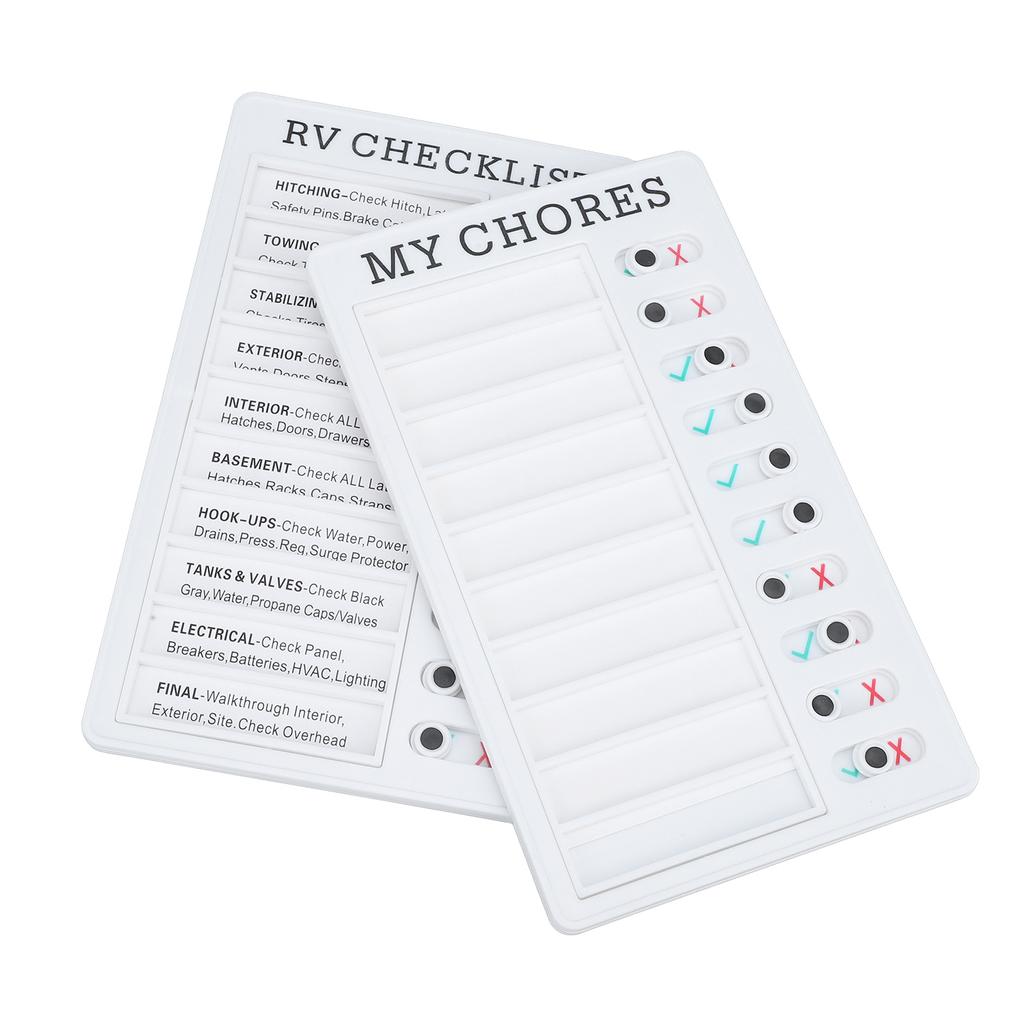 4 шт. Диаграмма по работе с повседневными делами Мои хлопоты Уход за пожилыми людьми Контрольный список для автофургона Самосъемная многоразовая доска для работы с повседневными делами для автофургона