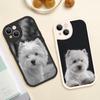 West Highland Terrier Westie Phone Case for Iphone 13 12 11 14 Pro MAX MiNi 7 8 14 Plus XS XR 13 Pro Lambskin Protective Covers