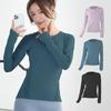 Long Sleeve Yoga T-Shirt Fitness Gym Top Women's Yoga Shirts Sport Top Women Gym Female Running T Shirt Active Wear