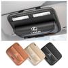 Car Visor Sunglasses Storage Box Card Holder Glasses Clip Interior For Lexus IS250 IS200 CT200h GS300 LS430 RX450h LX570 IS300