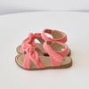 [BABYZZAM] Летние босоножки Dewey для девочек, розовые, сандалии, 7000020626, популярная корейская обувь