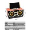 Retro Bluetooth Speaker Small Mini Birthday Gift Subwoofer Wooden Double Speaker Cassette Cassette Speaker