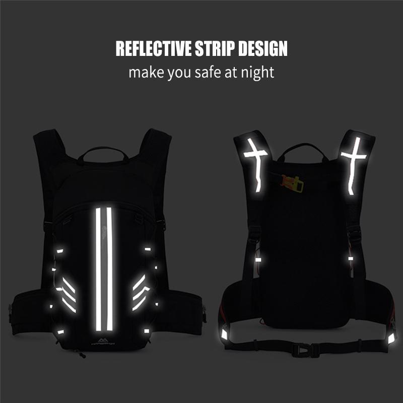 Складной рюкзак со светоотражающими полосками