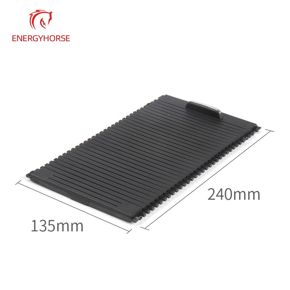 Black Car Center Console Cover Water Cup Holder Sliding Roller Blind Replacement For Mercedes Benz X204 GLK Class