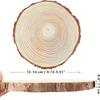 10 шт. Необработанные сосновые спилы для центральных элементов 5,1-5,5 дюйма круглые деревянные диски с корой дерева печенье круги