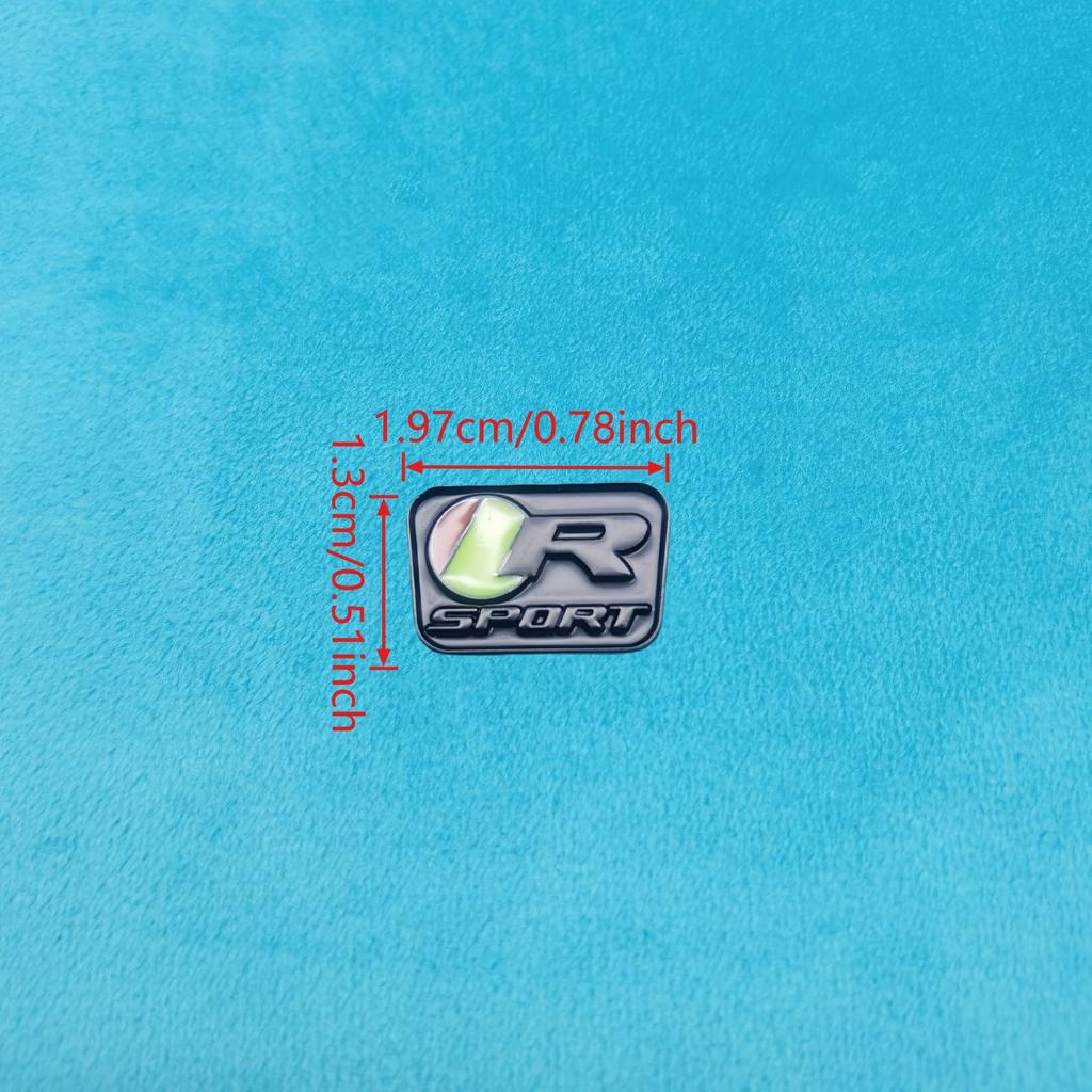 1 шт. Металлическая эмблема с логотипом S/R Sport, наклейка, декоративная наклейка для XK X Type F Pace I-pace XJL S-Type F-Type XJ XF XE E-pace XJS