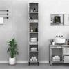 VidaXL Bathroom Cabinet Concrete Grey 30x30x190 Cm 819800