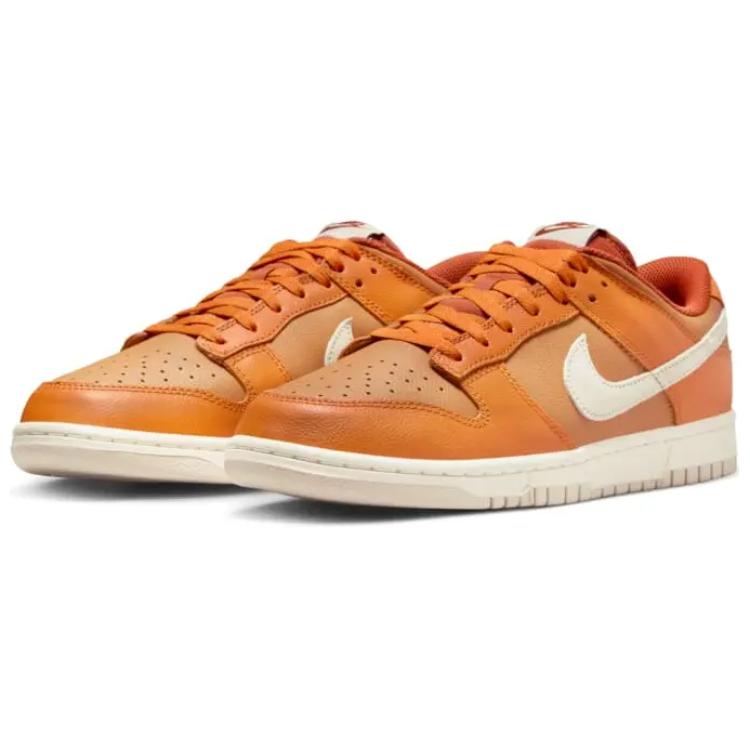 Nike Кроссовки унисекс Dunk Low SE Monarch оранжево-льняные темно-коричневые HJ9121-815