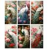 New Arrivals Diamond Painting Cross Stitch Kits Peony Peacock 5d Mosaic  Chinese Style Landscape Flowers Birds Embroidrey Decor