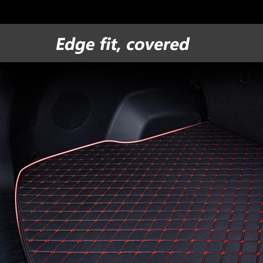 Sinjayer Car AUTO Trunk Mat ALL Weather Tail Boot Luggage Pad Carpet Flat Side Cargo Liner Cover For ChangAn CS85 Couple