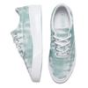 Converse Skidgrip Cvo Low Top Shibori Tie Dye Classic Low Top Canvas Shoes Unisex White and Green