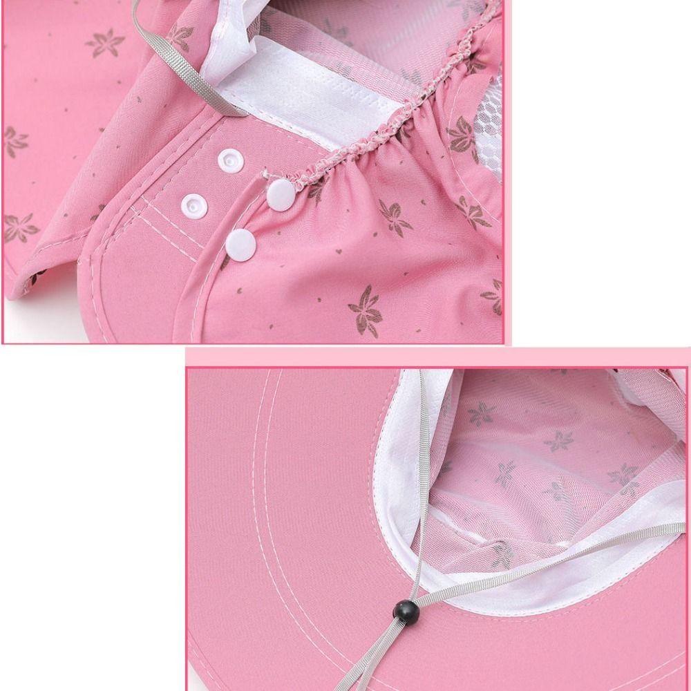 Ear Flap Women Hats UV Protection Sunscreen Cap Outdoor Sun Hat Women