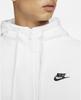 Куртка Nike Hoodie Club Fleece (BV2645) белый/черный