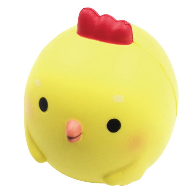 Kawaii Squishy ibloom Mini Chick желтый ароматизатор Squeeze Очень медленно поднимающаяся игрушка