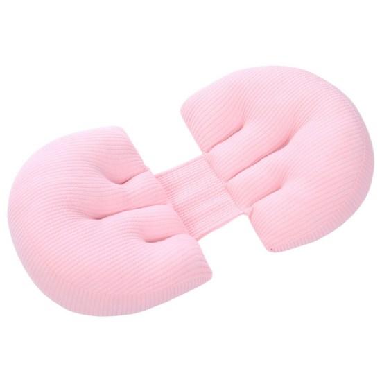 Подушка для поясницы для беременных, полностью эластичная, для домашнего использования, дизайн с наклоном 30 градусов, беременные женщины спят боком, U-образная, уютная, поддерживающая