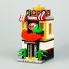 LOZ 1627 городской уличный горшок, продовольственный магазин, ресторан, архитектурная модель, мини-блоки, кирпичи, строительные игрушки без коробки