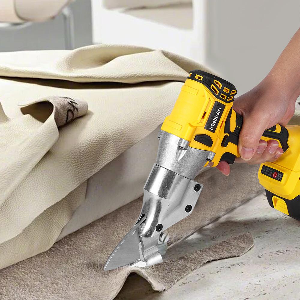 MELLWIN 1800 Вт Бесщеточные Электрические Ножницы Аккумуляторные Электрические Ножницы по Листовому Металлу Домашние Многофункциональные Ножницы Инструменты Для Аккумулятора Makita 18 В Штифтовое Крепление