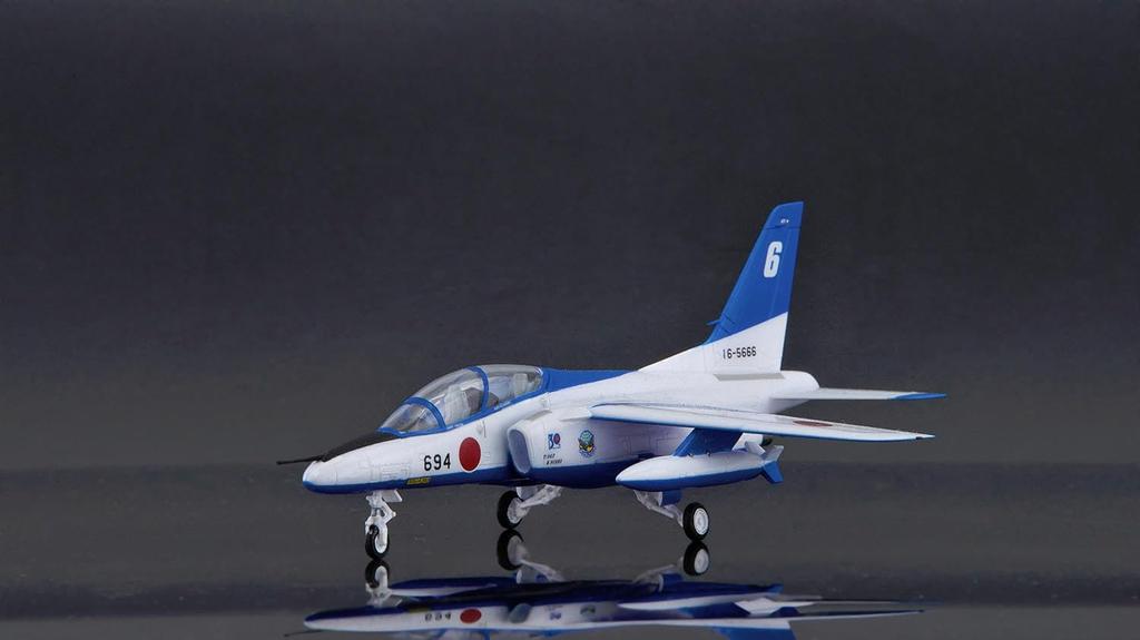 PLATZ 1/100 JASDF T-4 Blue Impulse 2025 B.I 30th Year Plastic Model BLU-2025 (Airplane)