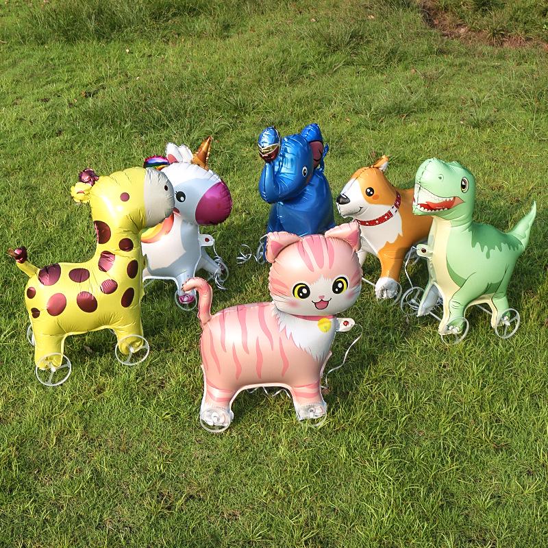3D Мультяшный Воздушный Шар Животное для Детского Дня Рождения и Уличного Декора