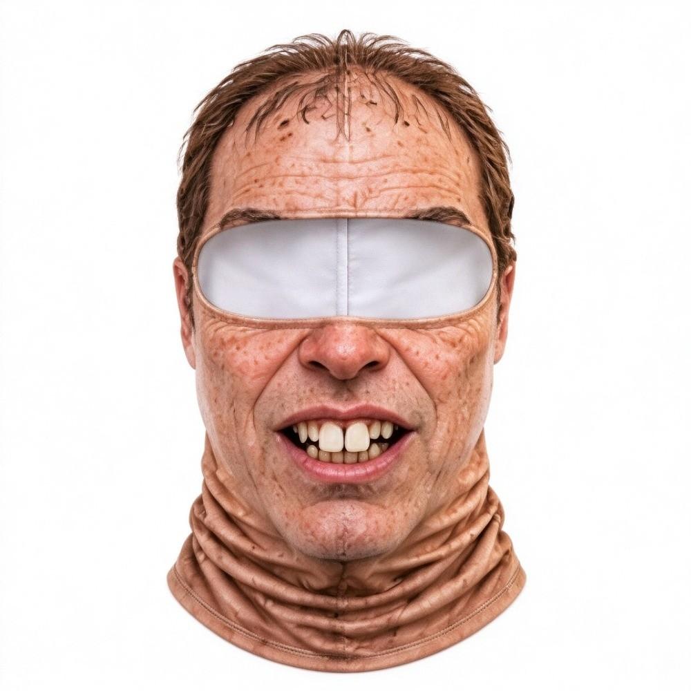 3D Printed Design 3D Printed Balaclava Full Face Coverage Winter Windproof Mask For Skiing