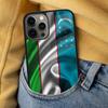 Мягкий чехол для телефона с флагом Узбекистана для iPhone 17 Air 16e Pro max 15 Pro 13 14 Plus 11 12 MagSafe Магнитный Coque