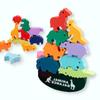 Toyto Animal Balance Jenga Board Game Animal Block Stacking Balance Play, Popular Korean Game