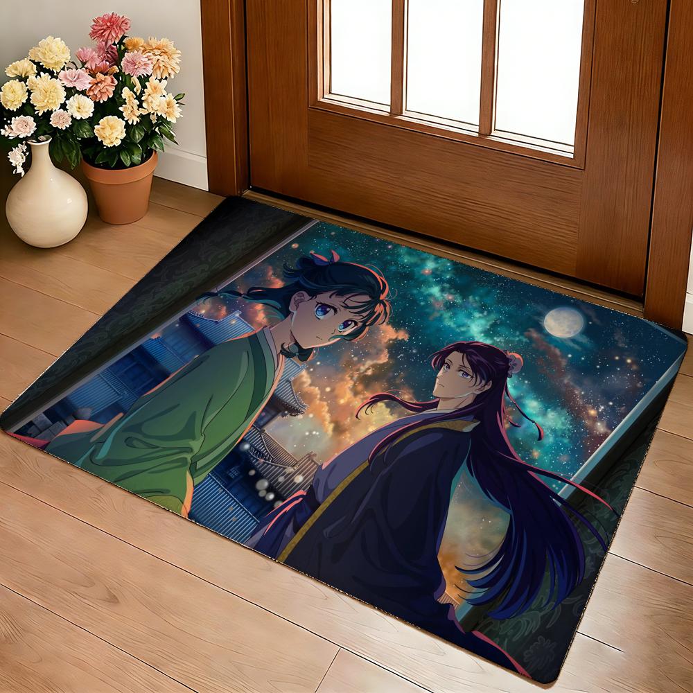Аниме Дневники аптекаря Маомао Коврик для пола Уютный Фланелевый Мягкий Толстый Нескользящий Коврик Для Гостиной Спальни Кухни Декор Ковры