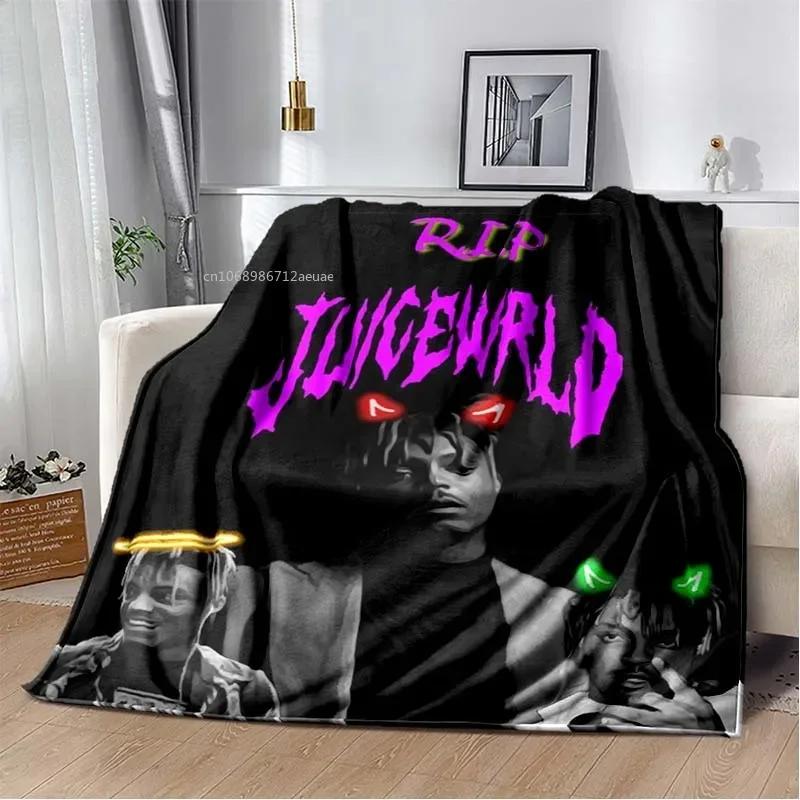 Альбом Rapper Juice Wrld 999 одеяло постер с художественным принтом фланелевое одеяло мягкое покрывало для дивана согревающий чехол подарок для меломанов