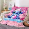 1pc Lilo Stitch Fantasy Flannel Blanket,Ultra Soft Warm Plush Throw for Home Bedroom Bed Sofa Cover Camping Picnic gift Y7172