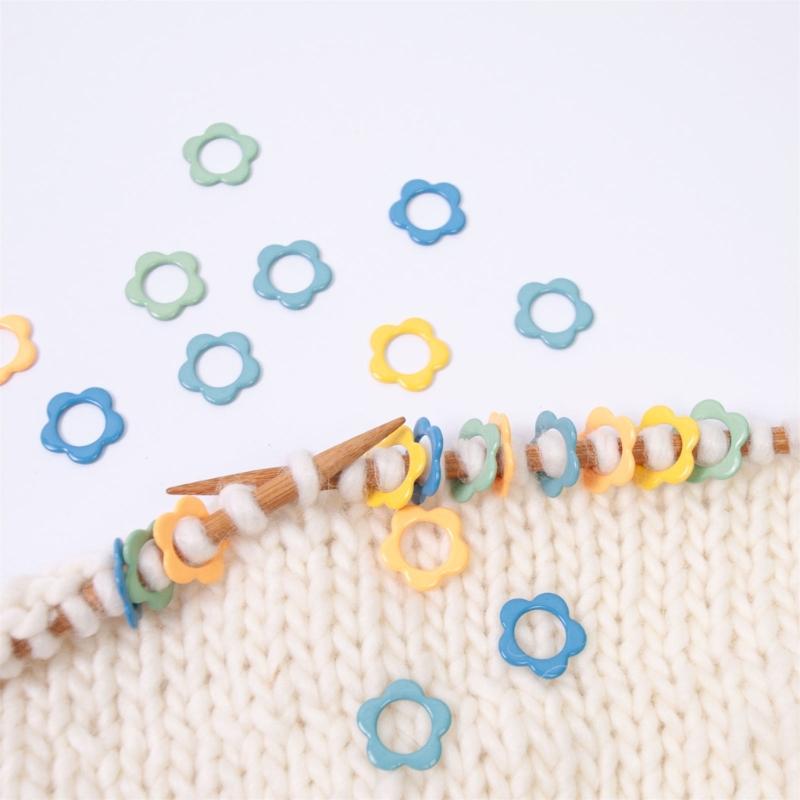 Practical Sturdy Iron Knitting Stitching Clip Assorted Colorful Crafting Tool For Beginner and Experts