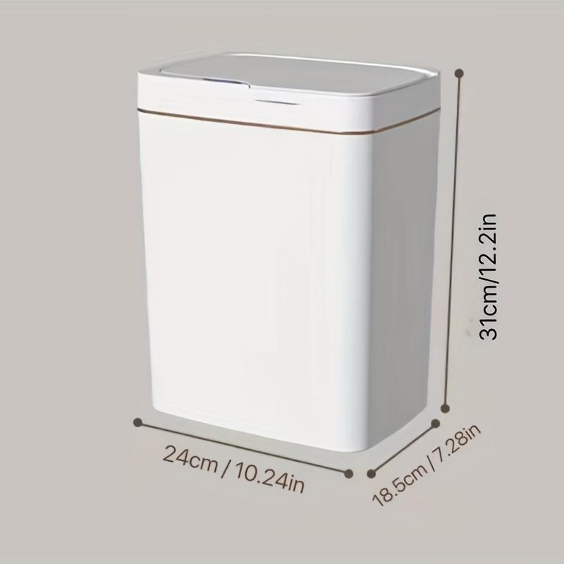 Умный автоматический индукционный мусорный бак: сохраните в доме свежесть и чистоту с помощью крышки на батарейках