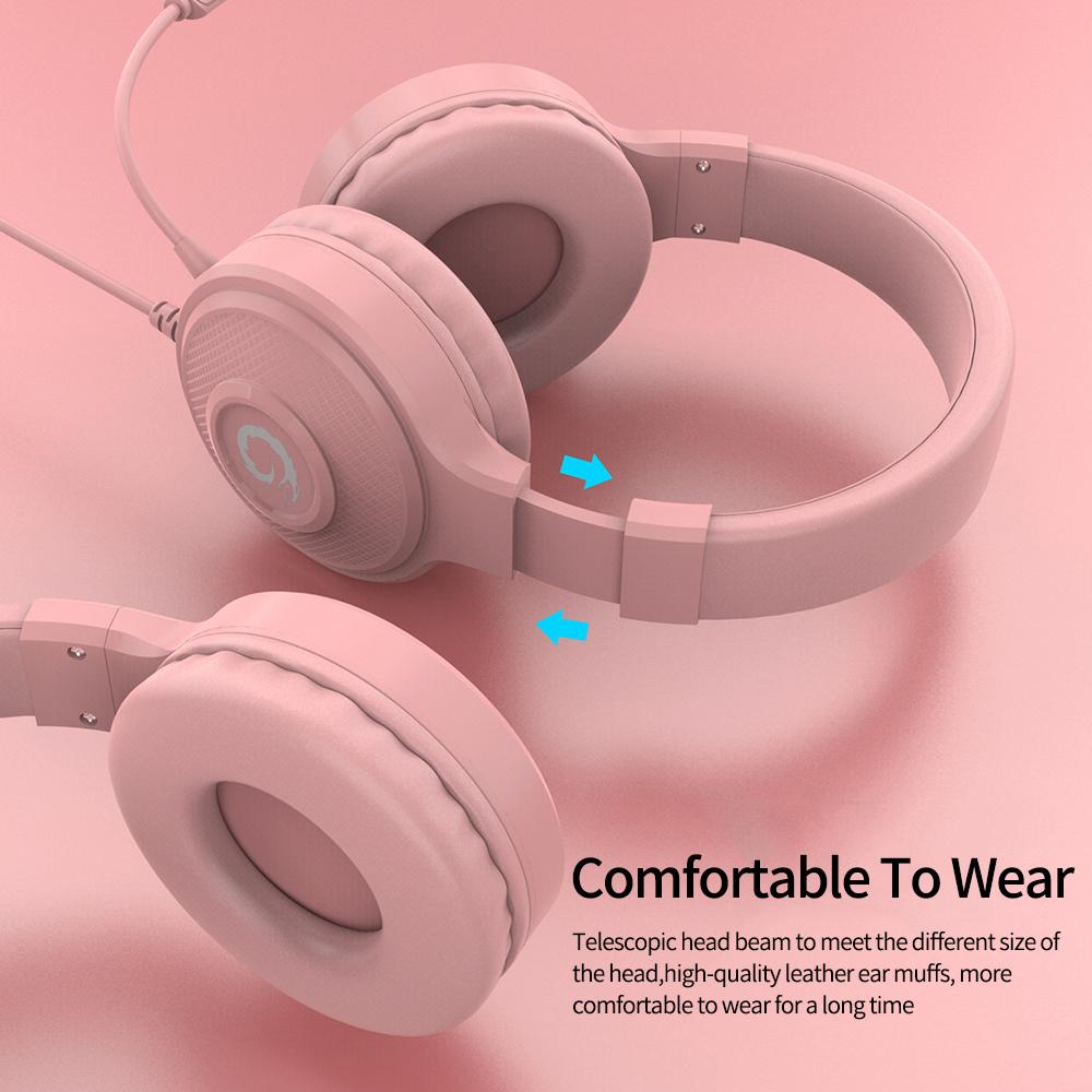 3,5 мм проводные игровые наушники, стерео с микрофоном, регулятор громкости, гарнитура с шумоподавлением для компьютера/ps4/ps5/mac/ноутбука/xbox