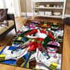Super Sentai Floor Carpet, Digital Printed Movie Rug, Home Decor Mat for Bedroom, Living Room -HYQ96