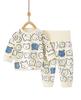 Hapipana Baby Pajamas with Belly Top and Bottom Baby Clothes for Boys and Sleepwear for and Sizes and 100cm Size Warmer, Set, Kids' Girls, Loungewear,