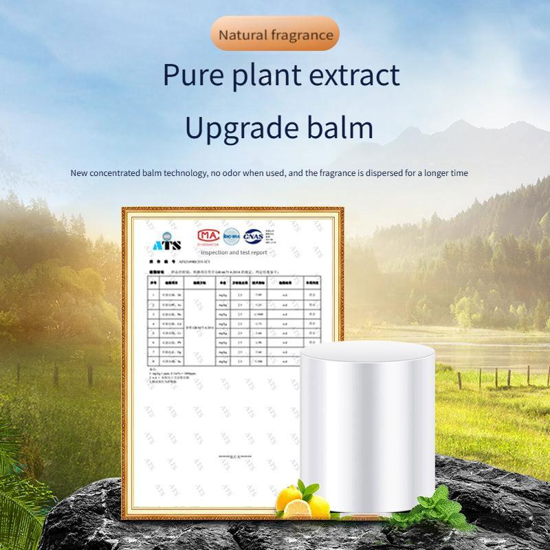 1 упаковка Автомобильный освежитель воздуха Volvo Твердый бальзам Парфюм Освежитель воздуха Долгоиграющий Диффузор парфюма Одеколон Лимон Османтус Аромат