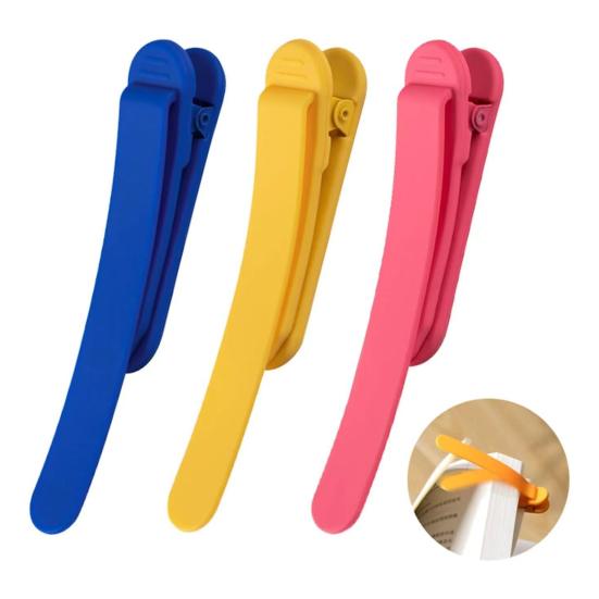 Умная закладка, силиконовый держатель для книг, аксессуары, эластичная, гибкая, уникальный дизайн, закладка для чтения для любителей чтения