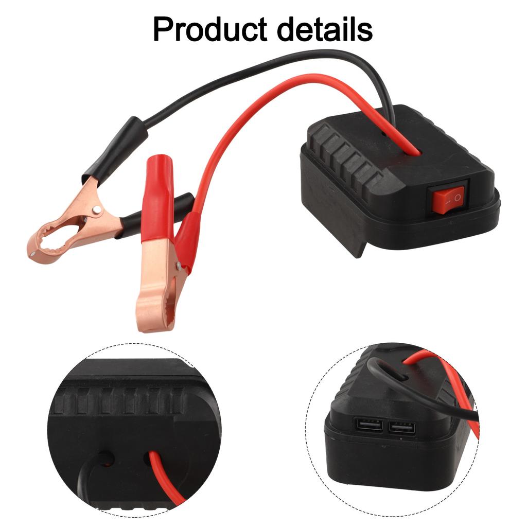 1 шт. A3/ 2106 Автомобильный пуско-зарядное устройство Jump Starter Jump Box Литиевая батарея Преобразователь Двойные USB-порты Для запуска транспортного средства Автомобильный пуско-зарядное устройство