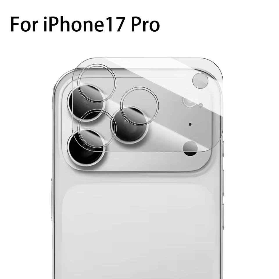 3PCS Full Coverage Camera Lens Soft Nano-Glass For iPhone 17 Pro Max 17 Air Anti-scratch Lens Protective Film For iPhone 17 Pro