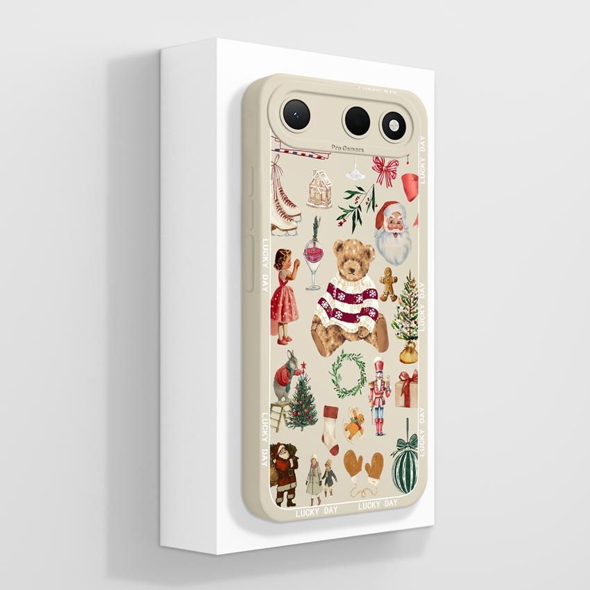 For Tecno Spark 50 40 30 Pro 40C 30C Spark GO 3 2 2S 1 1S GO 2024 5G Phone Case Lovely Strawberry Rabbit Soft Smooth Liquid Silicone Lightweight Shell