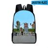 Toilet Skibidi Character School Bag With Lightweight Polyester Lining Kids For