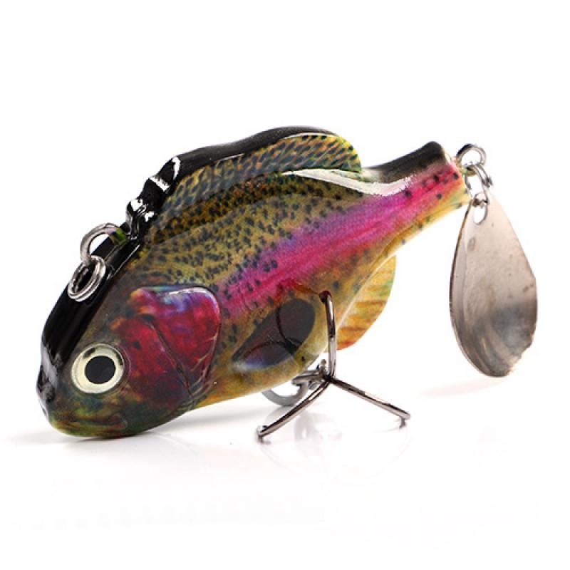 FTK Hard Lure Fishing Bait Artificial Minnow ABS Plastic Sea Tackle Bass Pike Perch