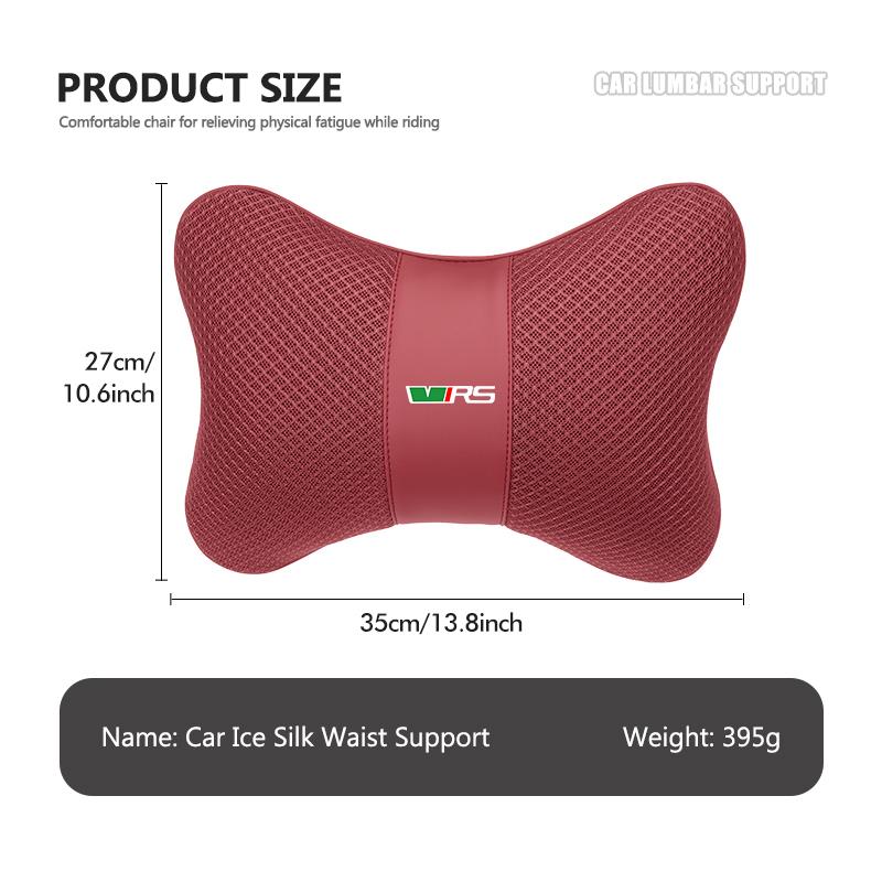 Car Neck Headrest Cervical Lumbar EP8 Pillow Support Back Pad For Skoda Superb Derivative Karoq Kamiq MK3 Fabia Rapid Favorit