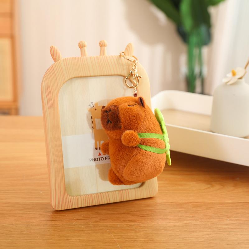 Christmas Capybara Plush Toy Doll with Accessories