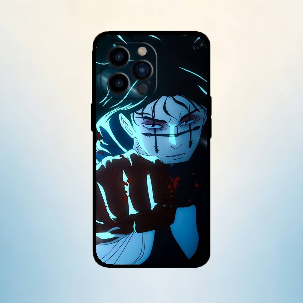 AAA J-Дзюцу C-Чосо K-Кайсены Камо Чехол для телефона для iPhone 17,16,15,14,13,12,11 Plus,Pro Max,XS,Мягкий силиконовый черный чехол