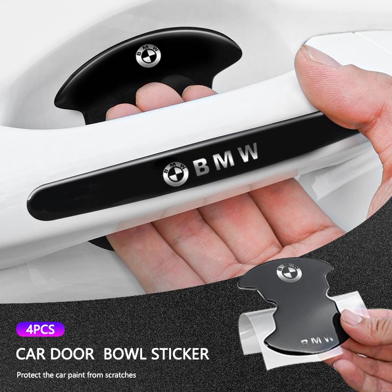 TPU Car Door Bowl Anti-scratch Sticker Handle Stickers For BMW 1 2 3 4 5 7 Series X1 X3 X4 X5 X6 X7 F10 F20 F30 G20 G30 F15 F16 OD9
