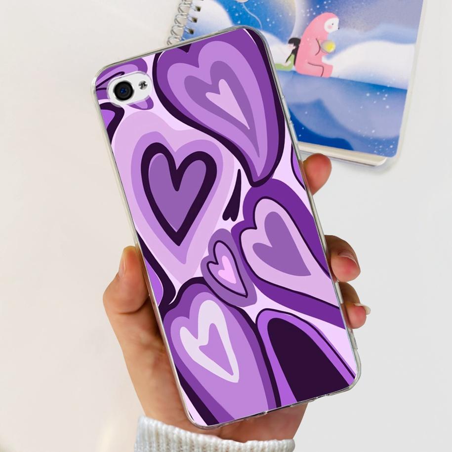 For iPhone 4 Case iPhone 4s Cover New Fashion Marble Transparent TPU Soft Silicone Funda For iPhone4 iPhone4s A1431 A1387 Bumper