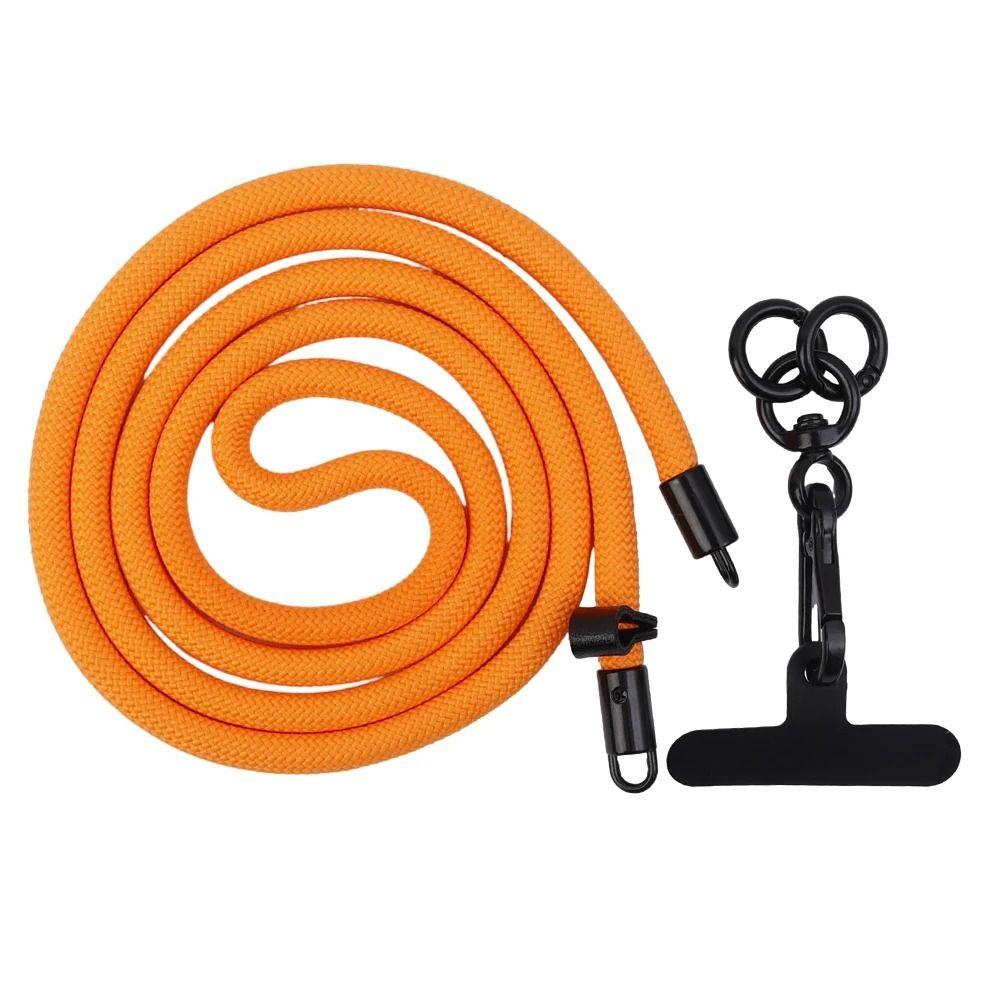 1 шт. 120 см длинный ремешок для телефона через плечо с вращающейся застежкой на шее шнурок-цепочка для мобильного телефона